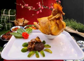 Cách đặt gà cúng gia tiên và đêm giao thừa chuẩn nhất