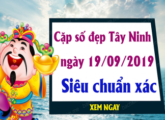 Phân tích lô đẹp tỉnh Tây Ninh ngày 19/09 chuẩn