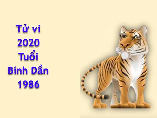 Tử vi tuổi Bính Dần năm 2020