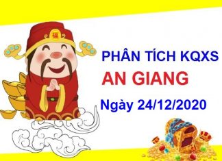 Phân tích XSAG ngày 24/12/2020