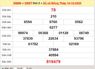 Phân tích XSDT ngày 21/12/2020- xổ số đồng tháp cụ thể