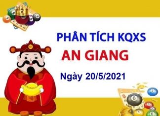 Phân tích KQXSAG ngày 20/5/2021
