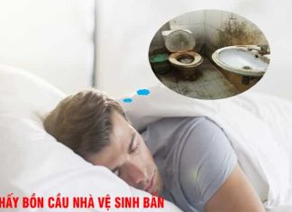 Mơ thấy bồn cầu bẩn đánh con gì điềm báo gì?