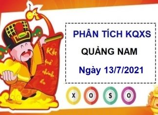 phân tích KQXSQNM ngày 13/7/2021