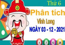 Phân tích XSVL ngày 3/12/2021