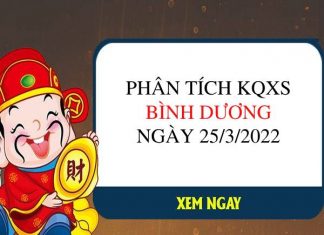 Phân tích KQXSBD ngày 25/3/2022