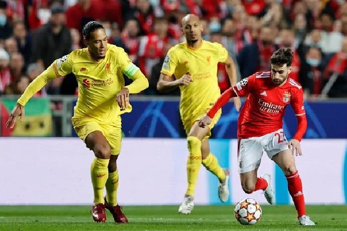 Dự đoán O/U Liverpool vs Benfica 2h00 ngày 14/4