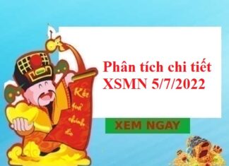 Phân tích chi tiết KQXSMN 5/7/2022