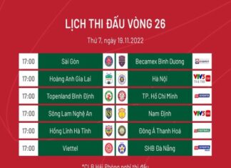 Lịch thi đấu V-League 2022: Căng như dây đàn