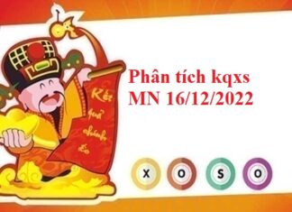 Phân tích kqxs miền Nam 16/12/2022