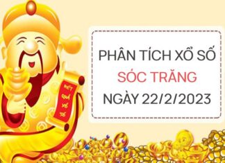 Phân tích xổ số Sóc Trăng ngày 22/2/2023 thứ 4 hôm nay Phân tích xổ số Sóc Trăng ngày 22/2/2023 thứ 4 hôm nay