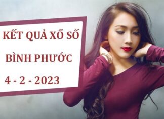 Phân tích kết quả xổ số Bình Phước ngày 4/2/2023 thứ 7