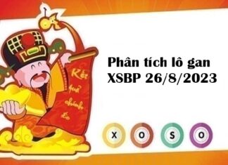 Phân tích lô gan XSBP 26/8/2023