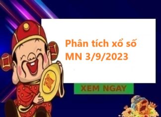Phân tích xổ số miền Nam 3/9/2023