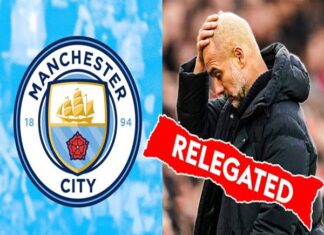 Man City có thể bị phạt xuống hạng vào mùa tới