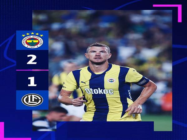 Fenerbahce chật vật đi tiếp ở sơ loại Champions League