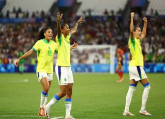 Bóng đá QT 7/8: Brazil gặp Mỹ ở chung kết Olympic 2024