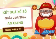 Phân tích XSAG 26/9/2024 thống kê VIP đài An Giang