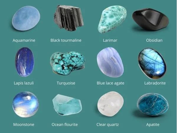 Mệnh Thuỷ hợp đá màu gì