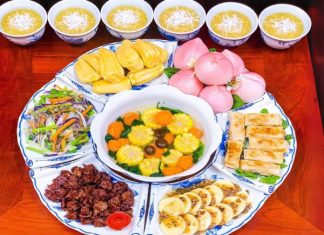 lễ cúng rằm tháng giêng mâm cũng chay