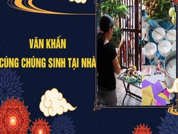 Văn khấn cúng chúng sinh ngoài trời tại nhà