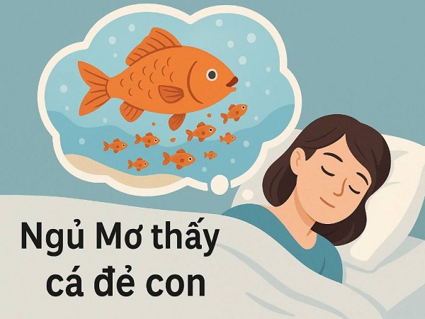 Ý nghĩa chung của giấc mơ thấy cá đẻ con