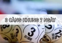 Chia sẻ mẹo chơi soi 3 càng khung 7 ngày chuẩn nhất
