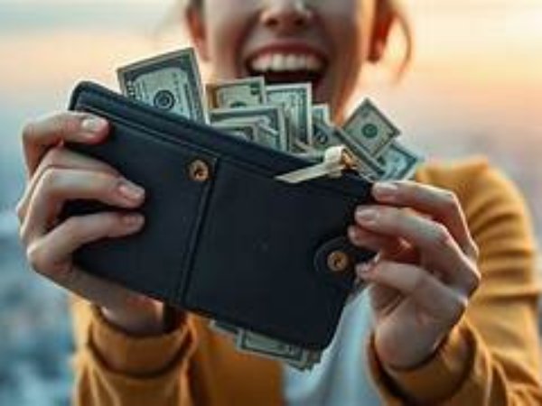 Mơ thấy ví tiền đầy tiền