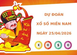 Dự đoán XSMN ngày 25 tháng 4 năm 2026 thứ 7 chính xác