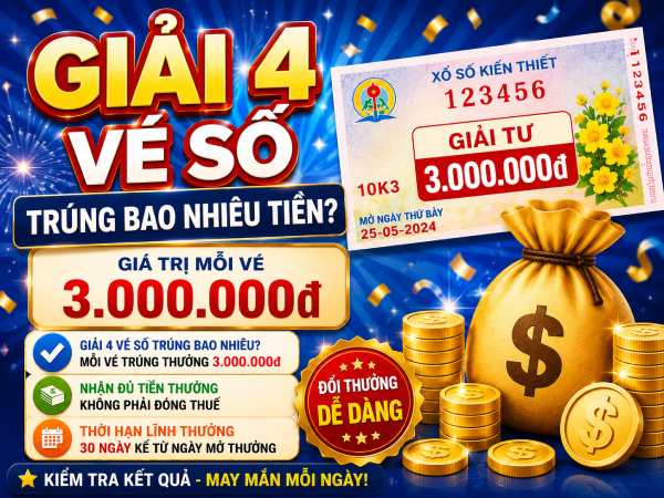 Giải 4 vé số là gì